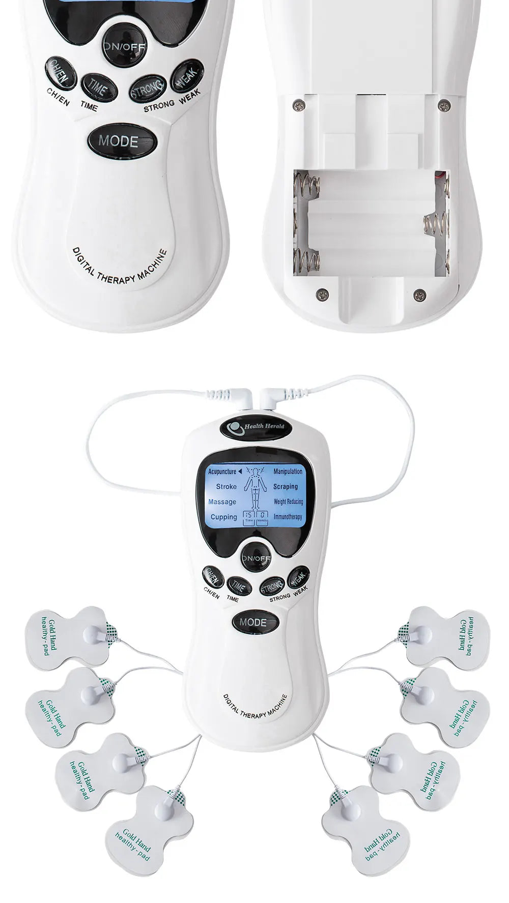 EMS Tense Machine Pulse Massager