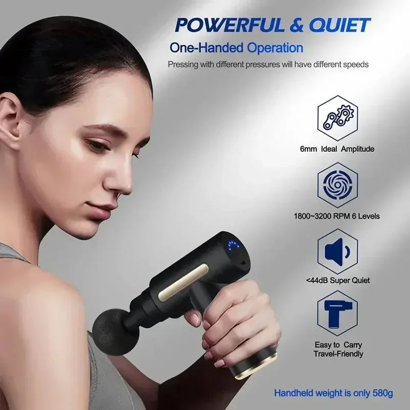 Portable Fascia Gun Deep Tissue Massage